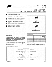 DataSheet LF347 pdf
